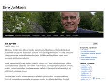 Tablet Screenshot of eerojunkkaala.net
